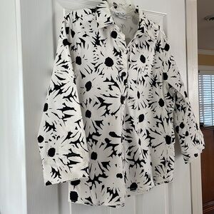 Great over black jeans or dress pants, esp. paired with it open over black Tee.